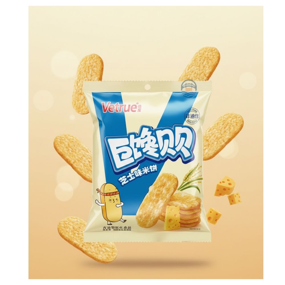 富士町Vetrue巨馋贝贝芝士味米饼108g