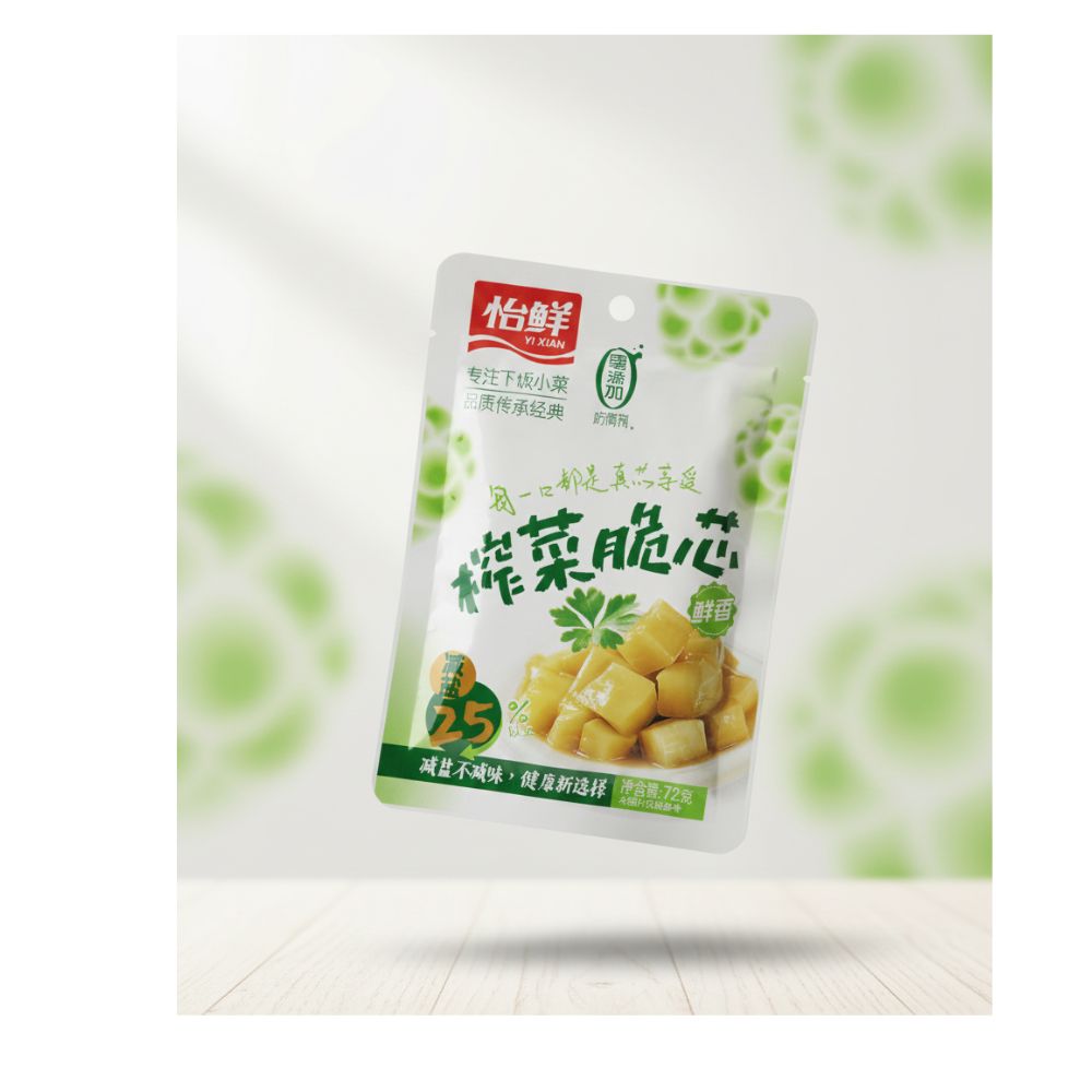 怡鲜72g鲜香榨菜芯