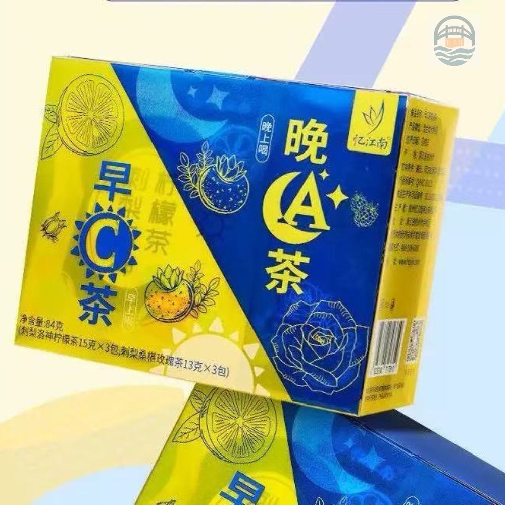 忆江南84g盒装早C晚A茶