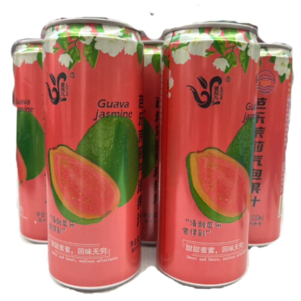 麦兒儿芭乐茉莉气泡果汁(纤体瓶)330ml