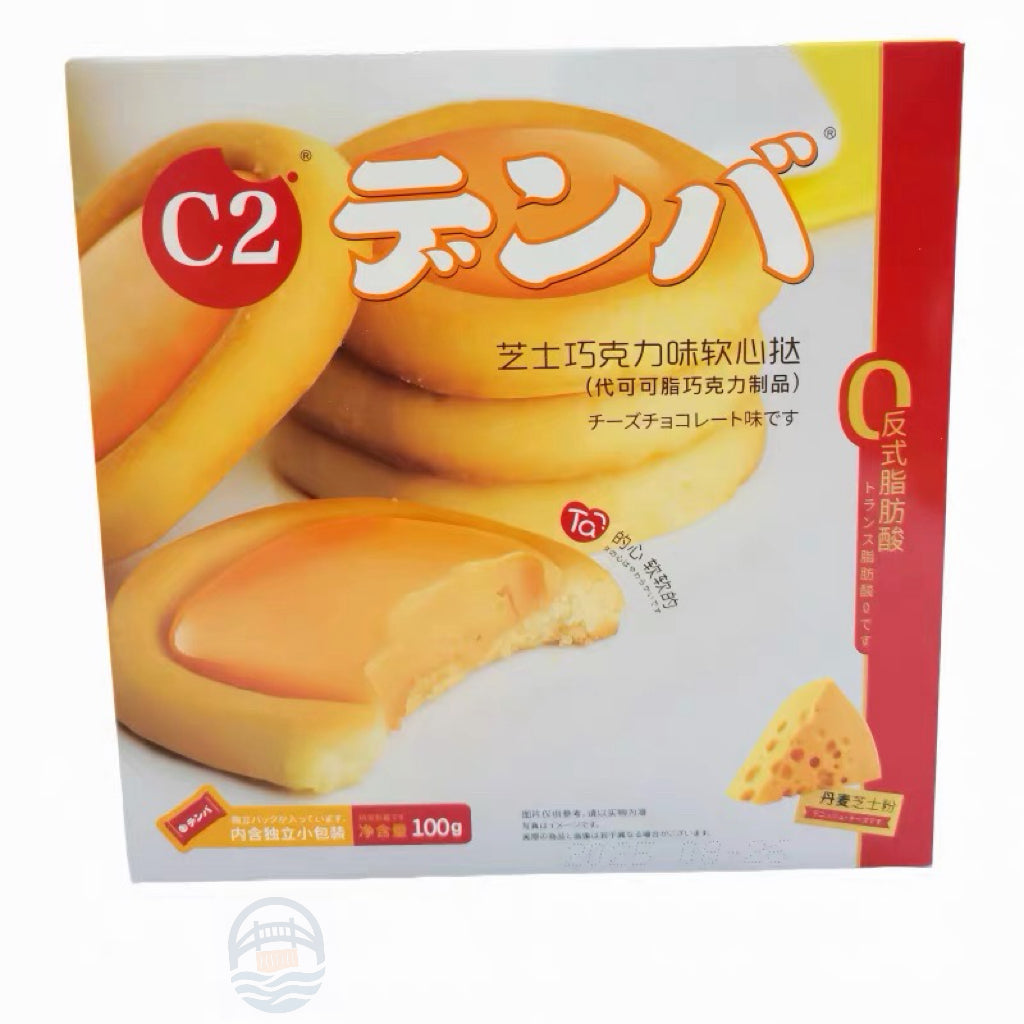 丹弗C2盒装100g软心挞（芝士味）